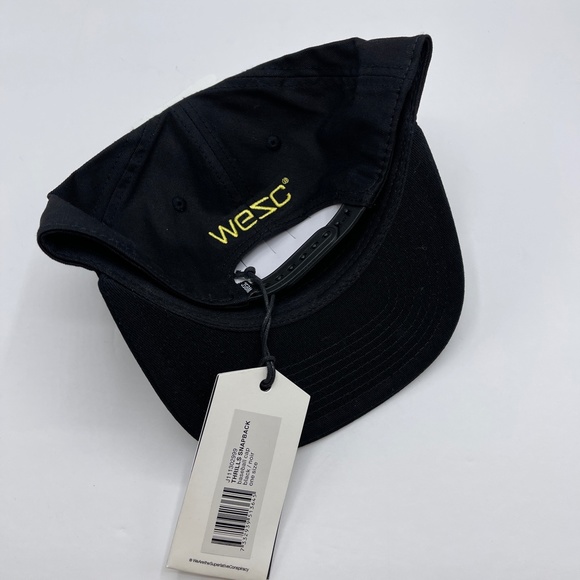 WeSC Thrills Snap Back Baseball Cap Hat One Size - Picture 2 of 6